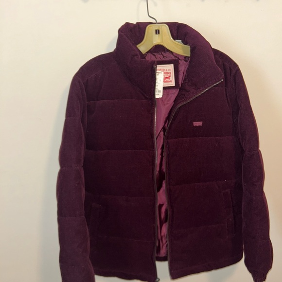 Levi's Jackets & Blazers - Levi's Women's Puffer Jacket - Burgundy
